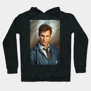 Rustin Cohle - Oil on Canvas Painting Hoodie